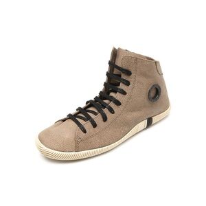 Osklen Women’s Arpoador Taupe Leather High Top Sneakers Size EU 39 US 8.5 Zipper